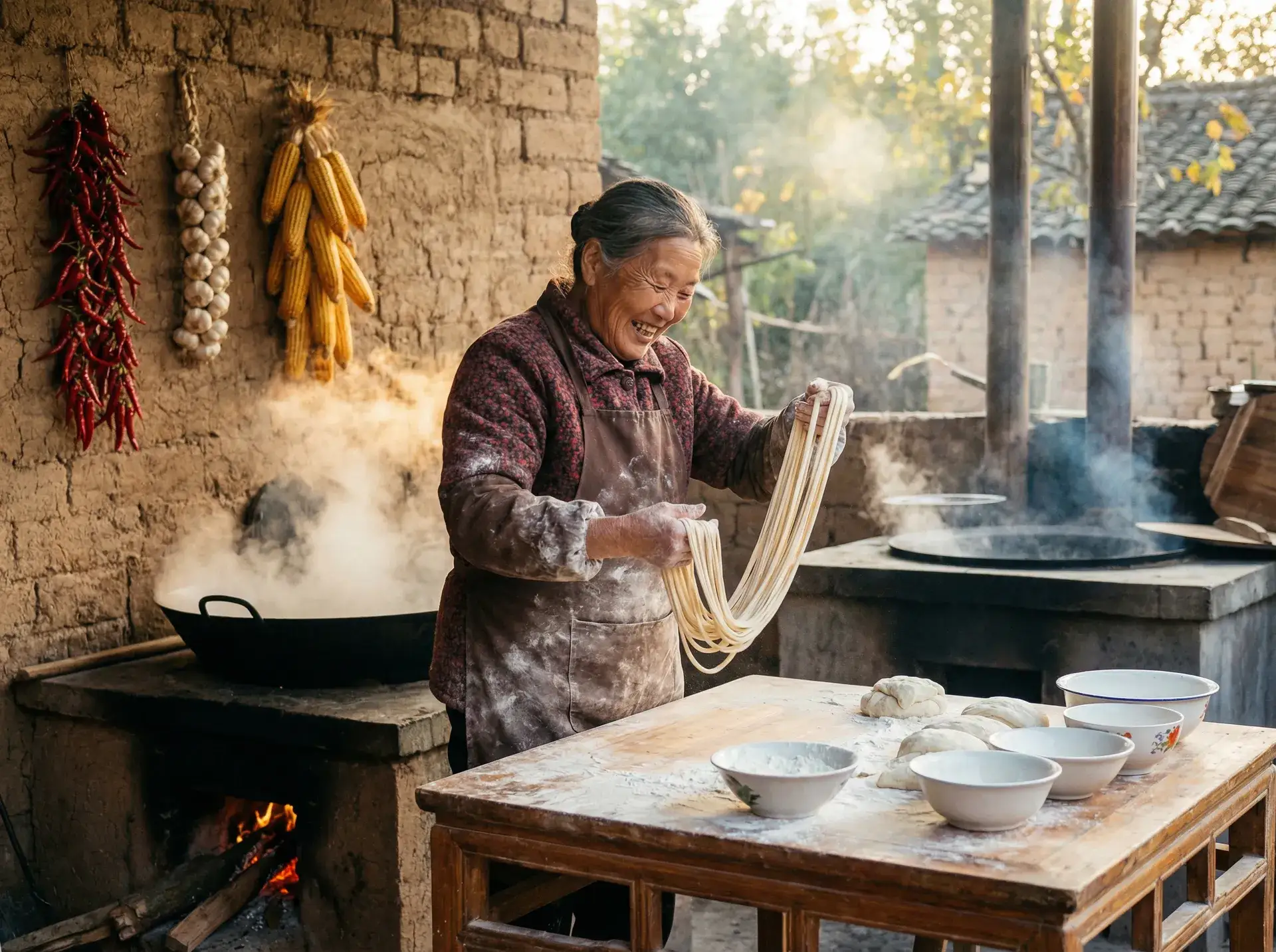 农家大嫂手擀面 - 妈妈的朋友在线观看清 乡村美食